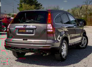 Gray Honda CR-V rear view
