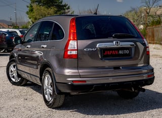 Gray Honda CR-V rear quarter view