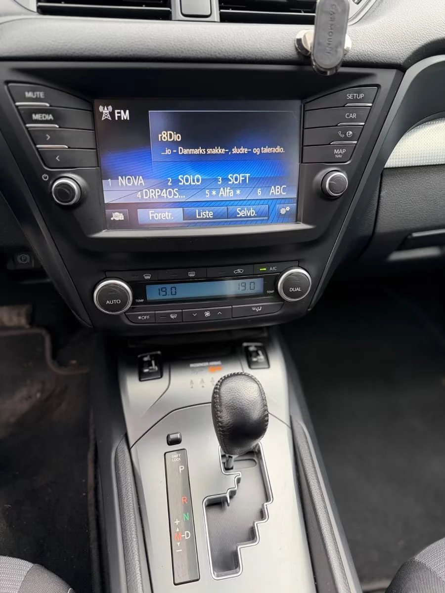 Toyota dashboard