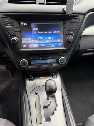 Toyota dashboard